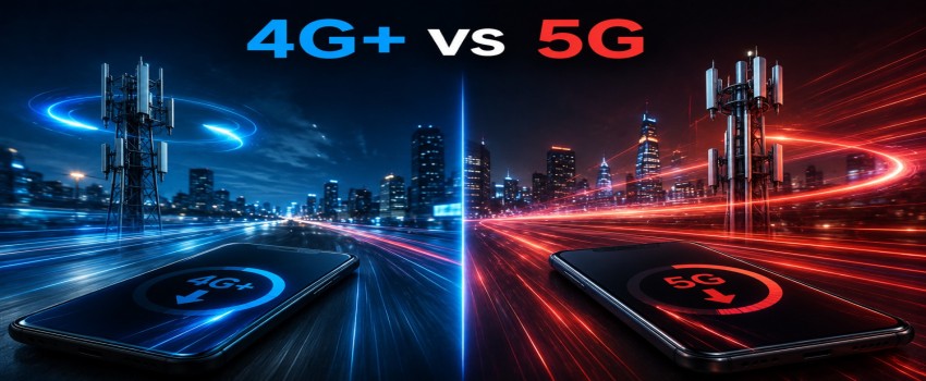 4G+ بهتر است یا 5G؟ تفاوت واقعی اینترنت نسل جدید