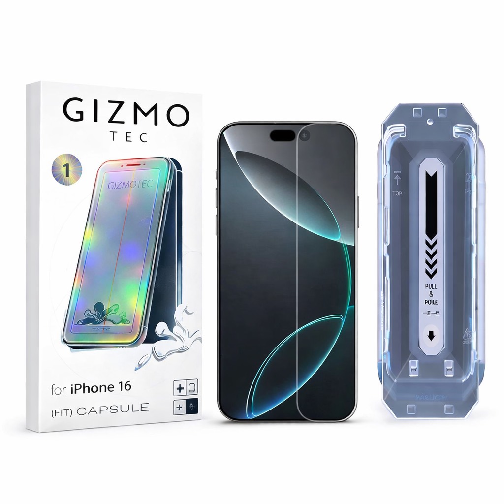 محافظ صفحه نمایش GIZMO به همراه کیت نصب - آیفون16