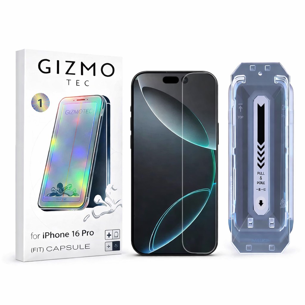 محافظ صفحه نمایش GIZMO به همراه کیت نصب - آیفون 16pro
