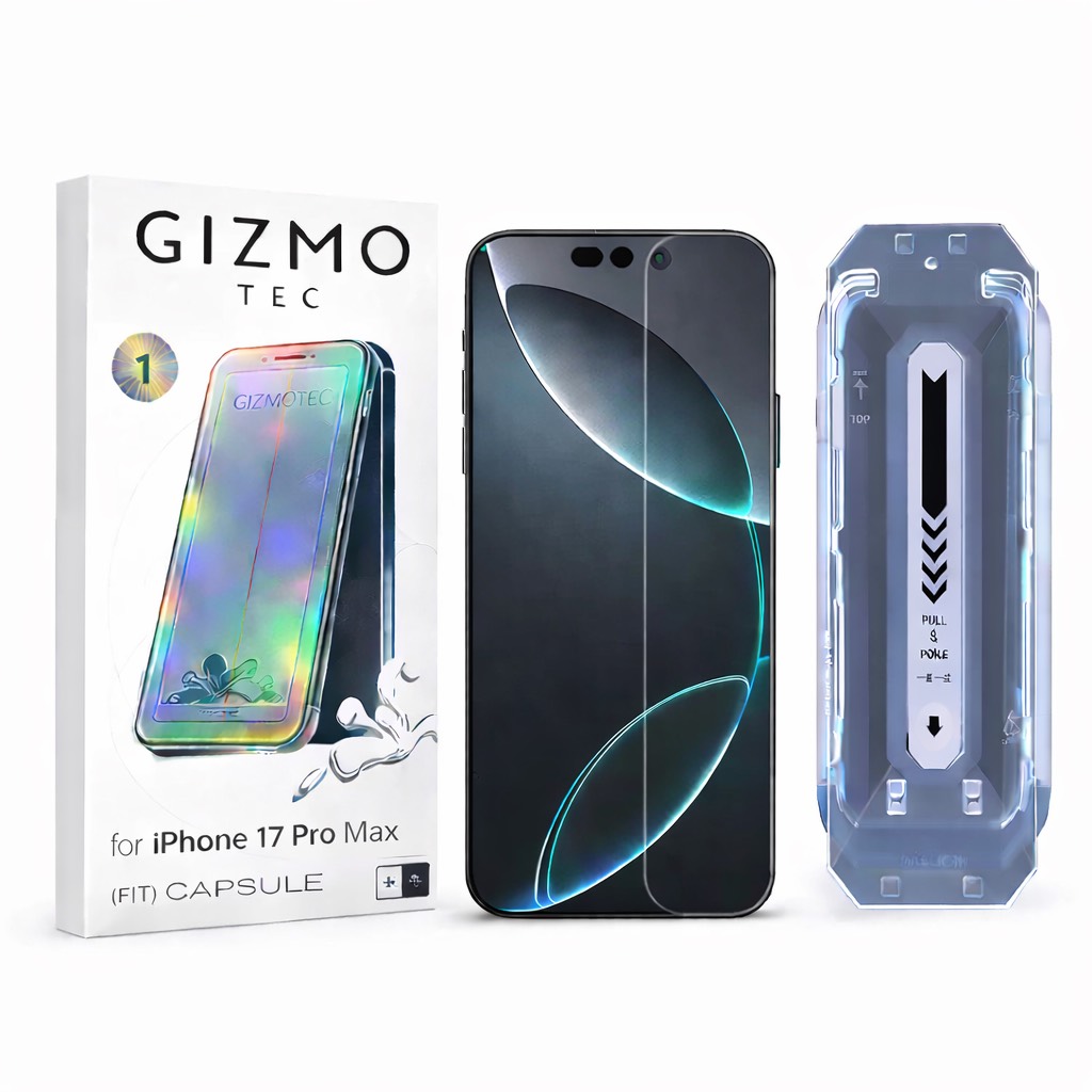محافظ صفحه نمایش GIZMO به همراه کیت نصب - آیفون 17promax