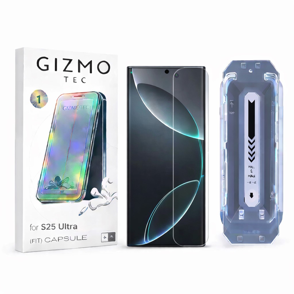 محافظ صفحه نمایش GIZMO به همراه کیت نصب - سامسونگ S25 Ultra