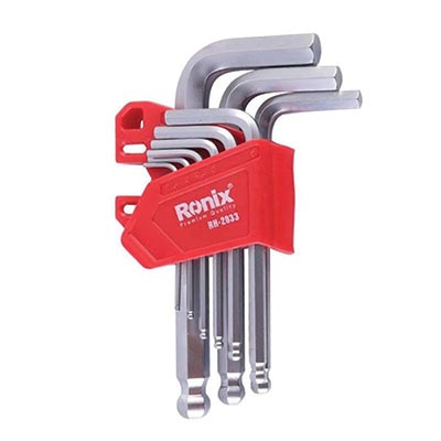 آچار آلن ستاره ای رونیکس مدل RH-2033 مجموعه 9 عددی