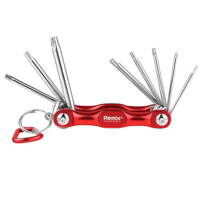 مجموعه 8 عددی آچار ستاره ای رونیکس مدل NIX-2041