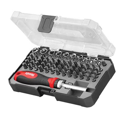 مجموعه 63 عددی سری پیچ گوشتی و بکس رونیکس مدل RH-2716