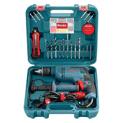 مجموعه 33 عددی دریل برقی رونیکس مدل rs-0008