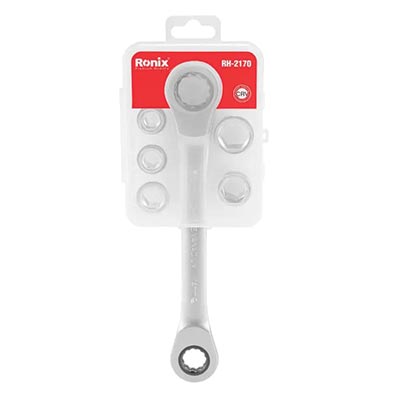 آچار جغجغه ای رونیکس مدل RH-2170 مجموعه 5 عددی