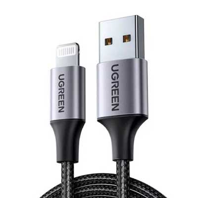 کابل لایتنینگ به USB یوگرین US199 مدل 60156 طول 1 متر
