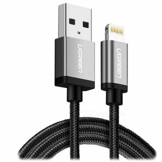 کابل شارژ آیفون یوگرین مدل 60157 طول 1.5 متر