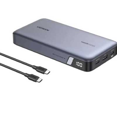 پاوربانک یوگرین مدل 90597 ظرفیت 25000 میلی آمپر ساعت