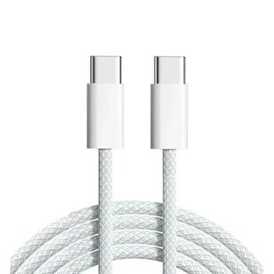 کابل آیفون تایپ سی به تایپ سی 60w یک متری سیم کنفی