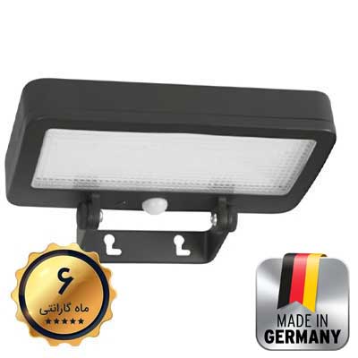 پروژکتور LED خورشیدی با حسگر حرکتی 1020-b ساخت آلمان