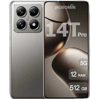 Xiaomi 14T Pro 5G 512GB RAM12 Global جعبه کوچک