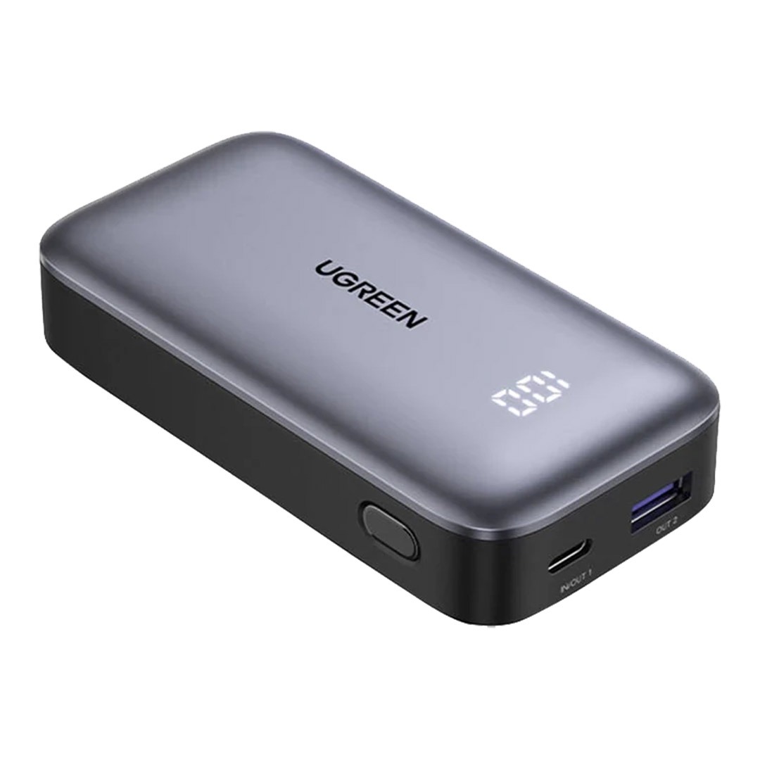 پاوربانک یوگرین مدل PB502 کد 25185 ظرفیت 10000 میلی&zwnj;آمپر ساعت