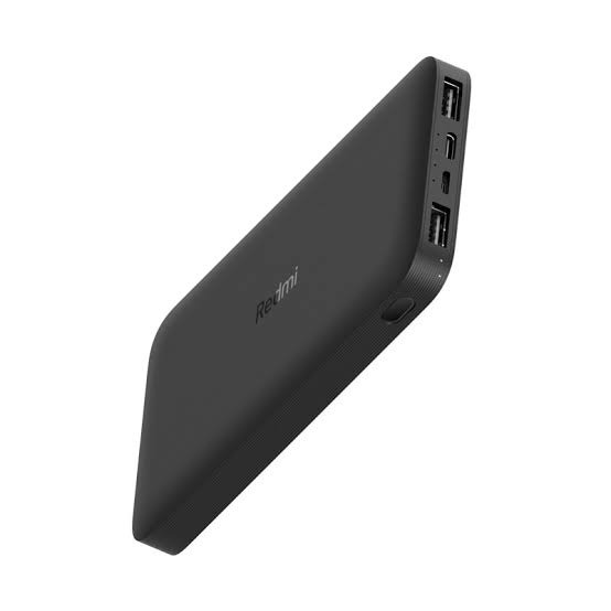 نمای زاویه&zwnj;دار پاوربانک شیائومی Redmi 10000mAh