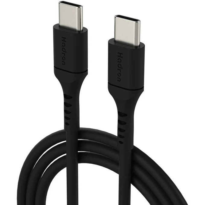 کابل USB-C به USB-C هادرون مدل HTC-C-c01L طول 2 متر