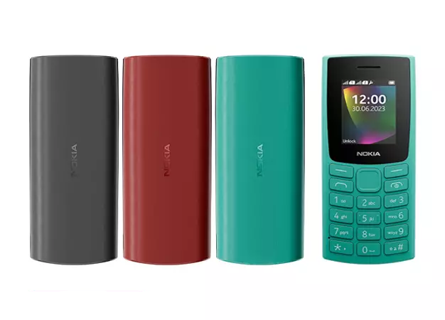 نمای پشت Nokia 106 FA 2023 مونتاژ ایران سامتل