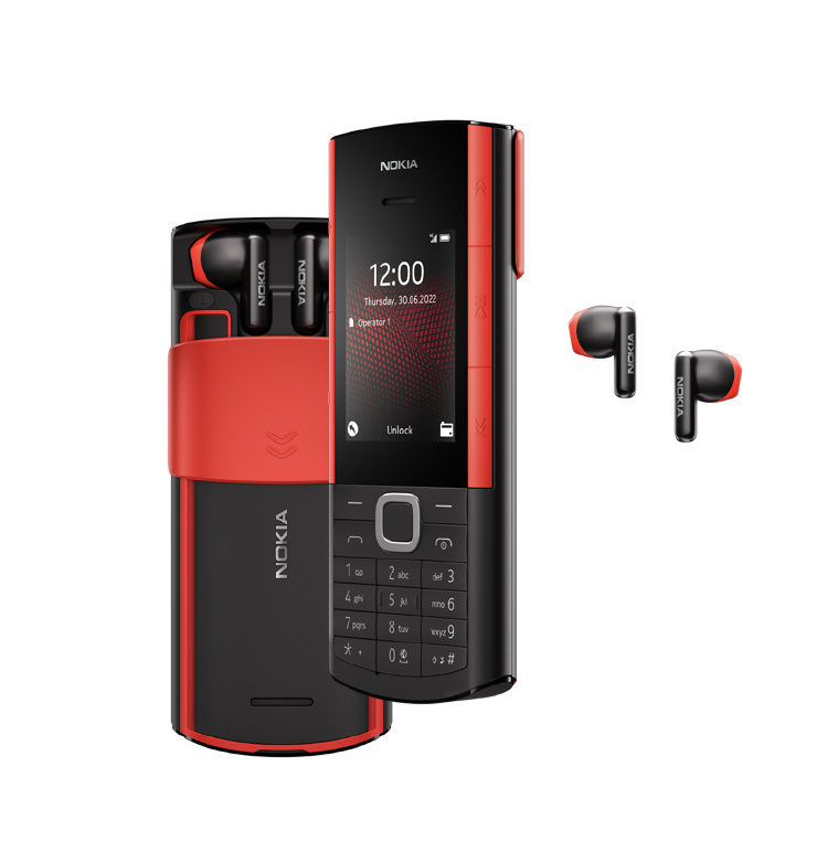 طراحی زاویه&zwnj;دار گوشی Nokia 5710 XpressAudio سامتل