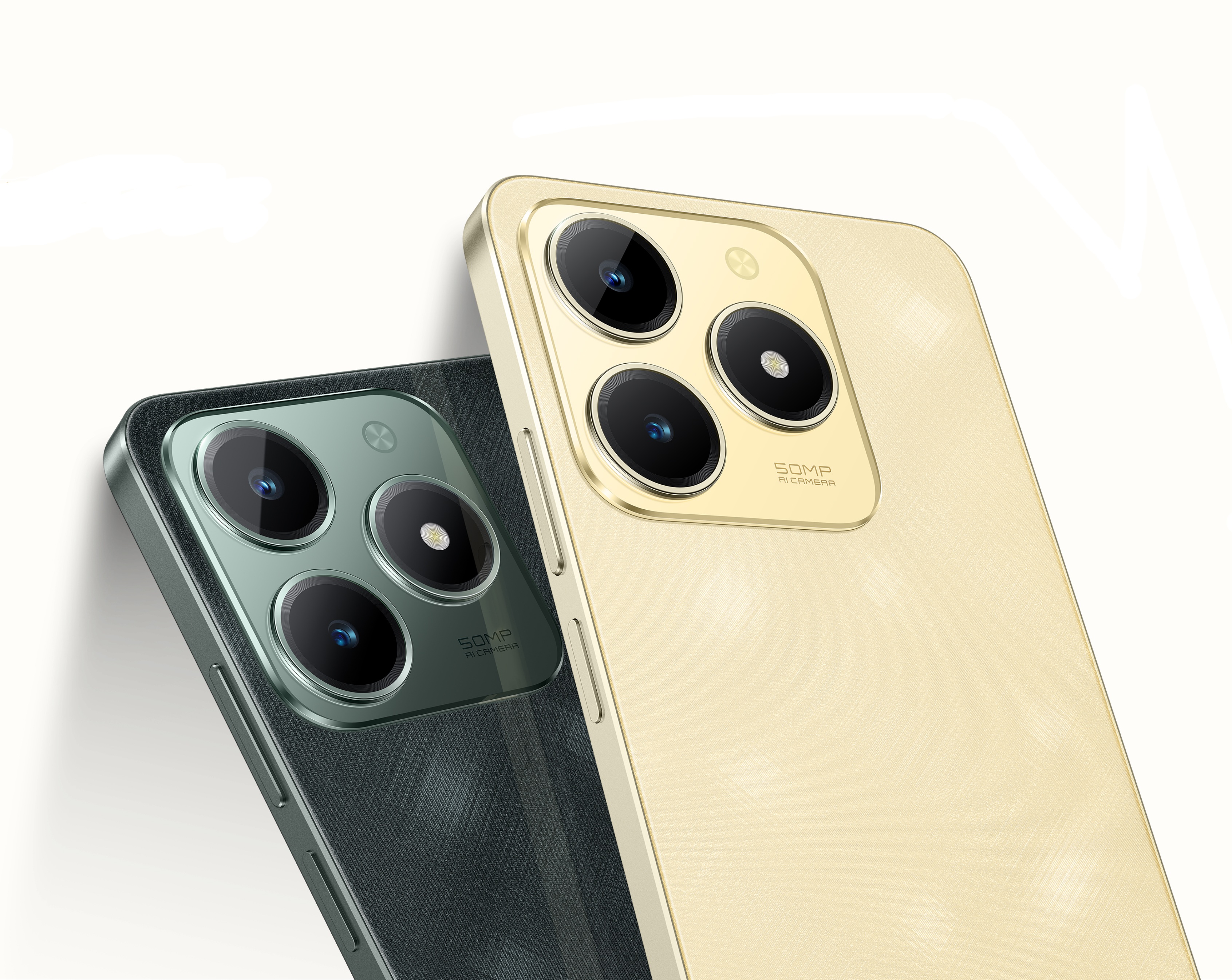 Realme C61 نمای پشت