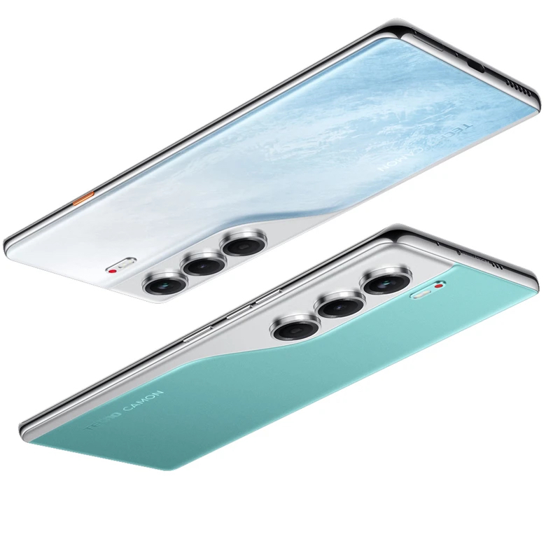 گوشی camon تکنو با حافظه 256 گیگ نمای پشت