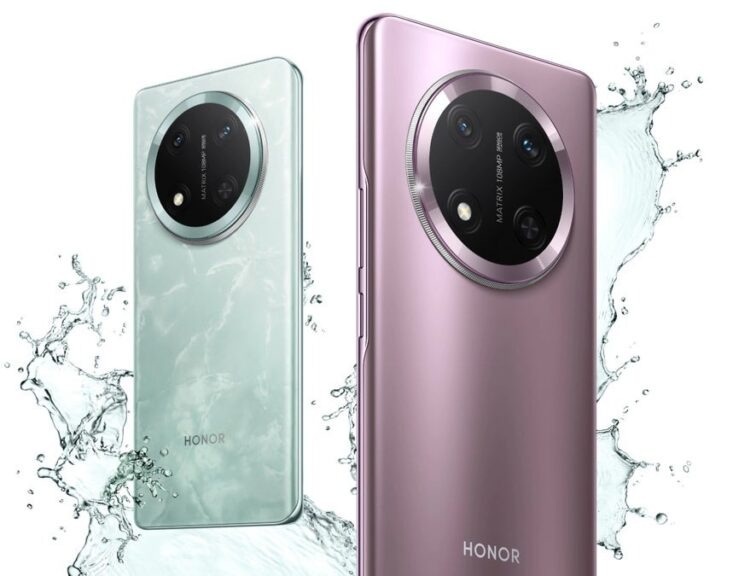 طراحی پشت گوشی HONOR X9c 5G