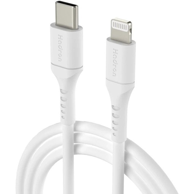 کابل USB-C به لایتنینگ هادرون مدل HTC-C-L01L طول 2 متر