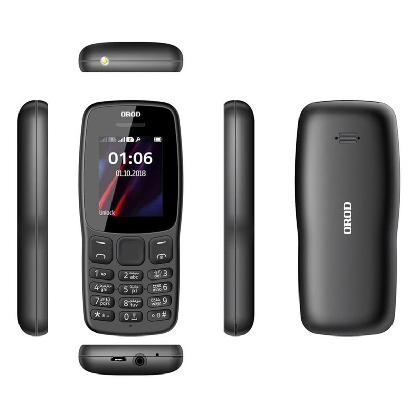 نمای جلوی گوشی موبایل OROD مدل 106