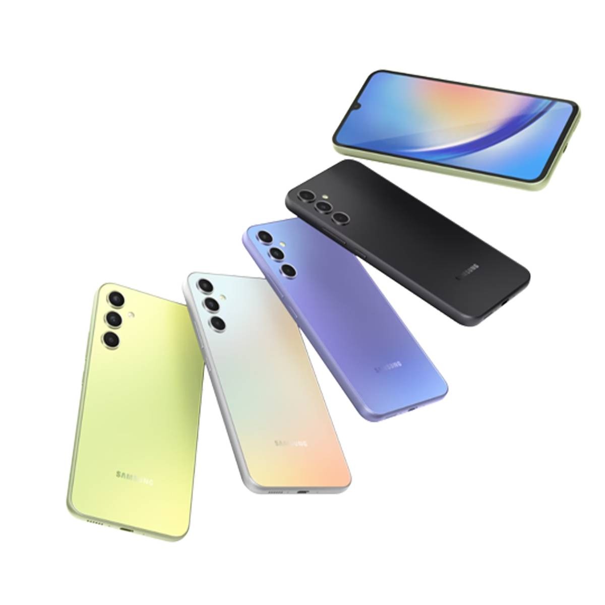 طراحی پشت گوشی Samsung Galaxy A34