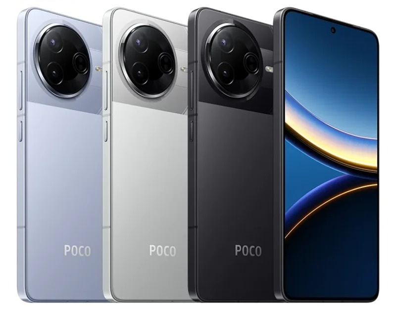 طراحی پشت گوشی Xiaomi Poco F7 Pro 5G نسخه گلوبال
