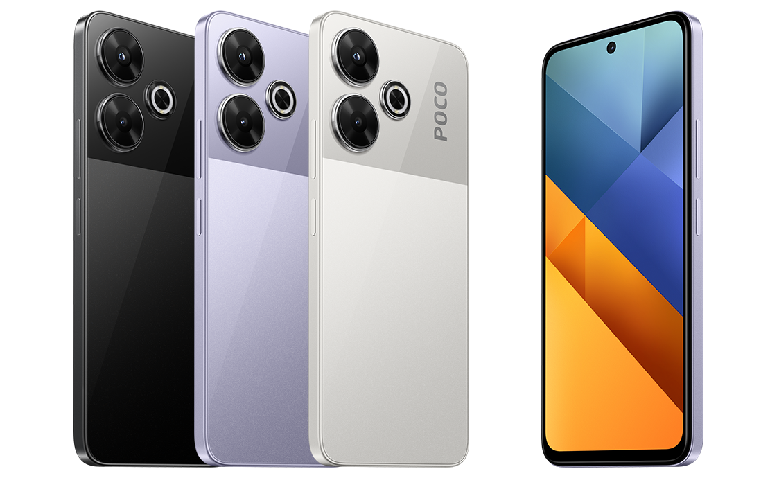 گوشی Poco M6 128GB RAM6 Global با نمایشگر 90Hz