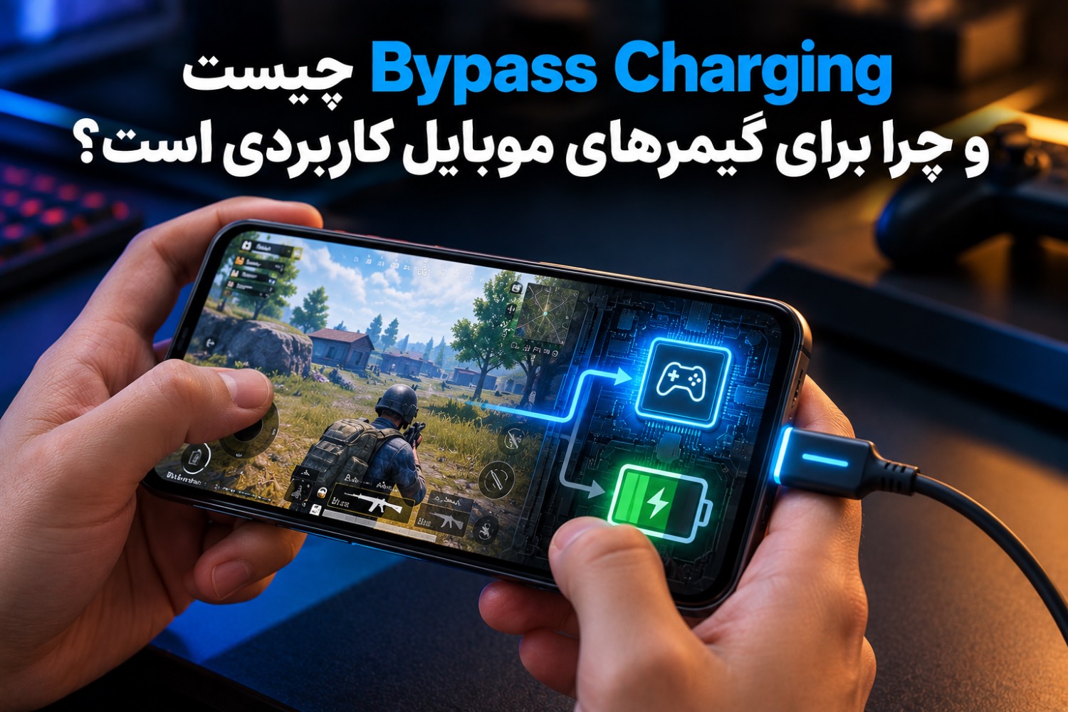 Bypass Charging چیست؟ مزایای شارژ بای‌پس برای گیمرها